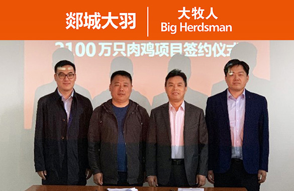 逐梦国际与郯城大羽签约2100万只肉鸡项目，打造肉鸡养殖基地新标杆！